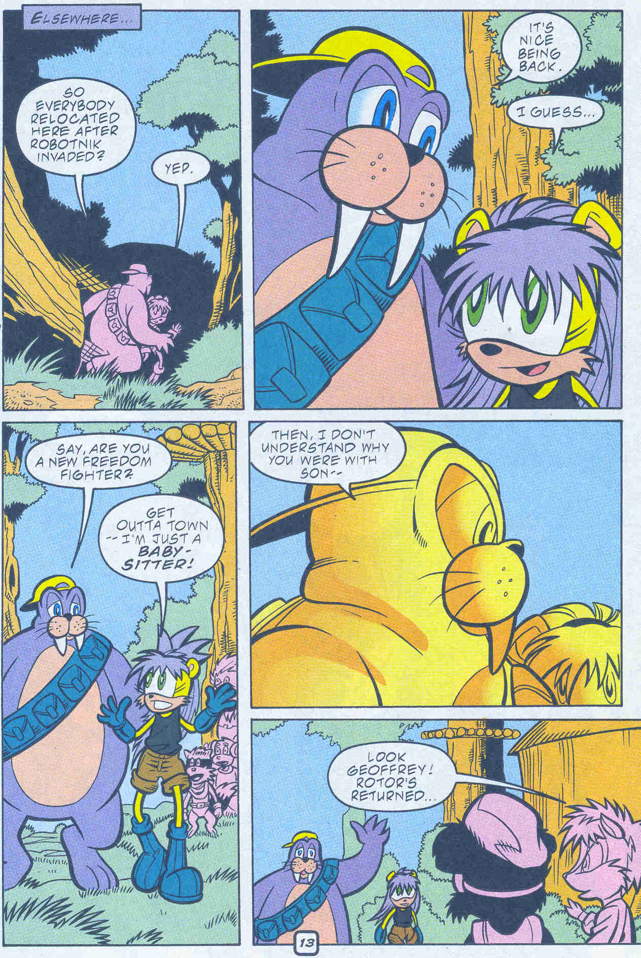 Sonic - Archie Adventure Series February 2001 Page 13